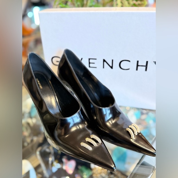 NIB Sz 41 Givenchy Show Ring Pumps Shoes - Picture 6 of 9